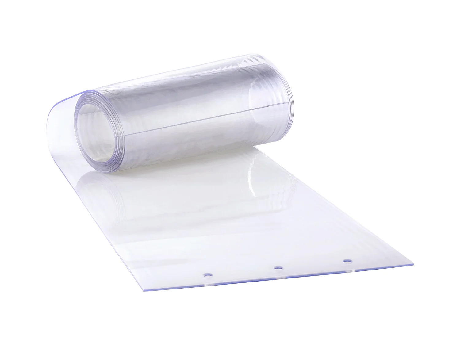 Strokendeurgordijn SucceBuy Strokengordijn, PVC Deurgordijn, 183 x 244 cm voor Koel- en Vrieskast, Transparant Plastic