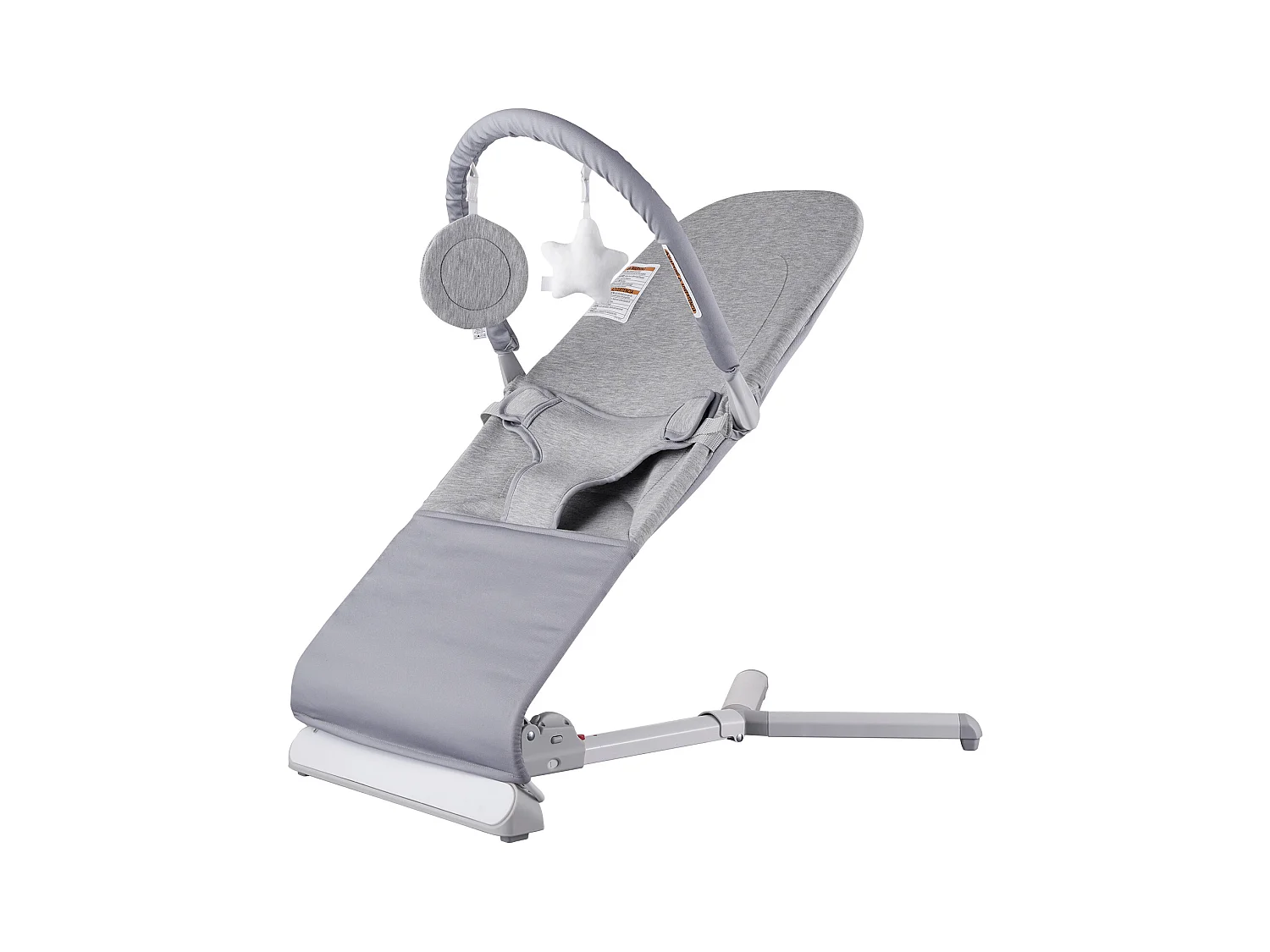 Transat Bébé, SucceBuy Transat Pliant pour Bébé (0-9 Mois) avec Barre de Jouets