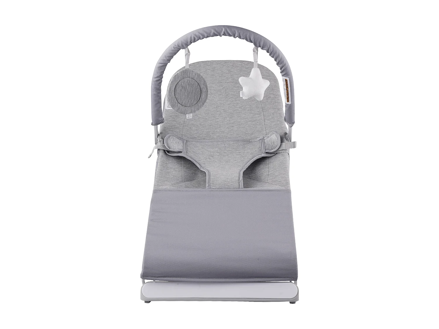 Baby Lounge, SucceBuy Baby Lounge, Opvouwbare Lounge Zitje voor Baby's van 0 tot 9 Maanden, Lounge voor Pasgeborenen met 2 Hellingshoeken