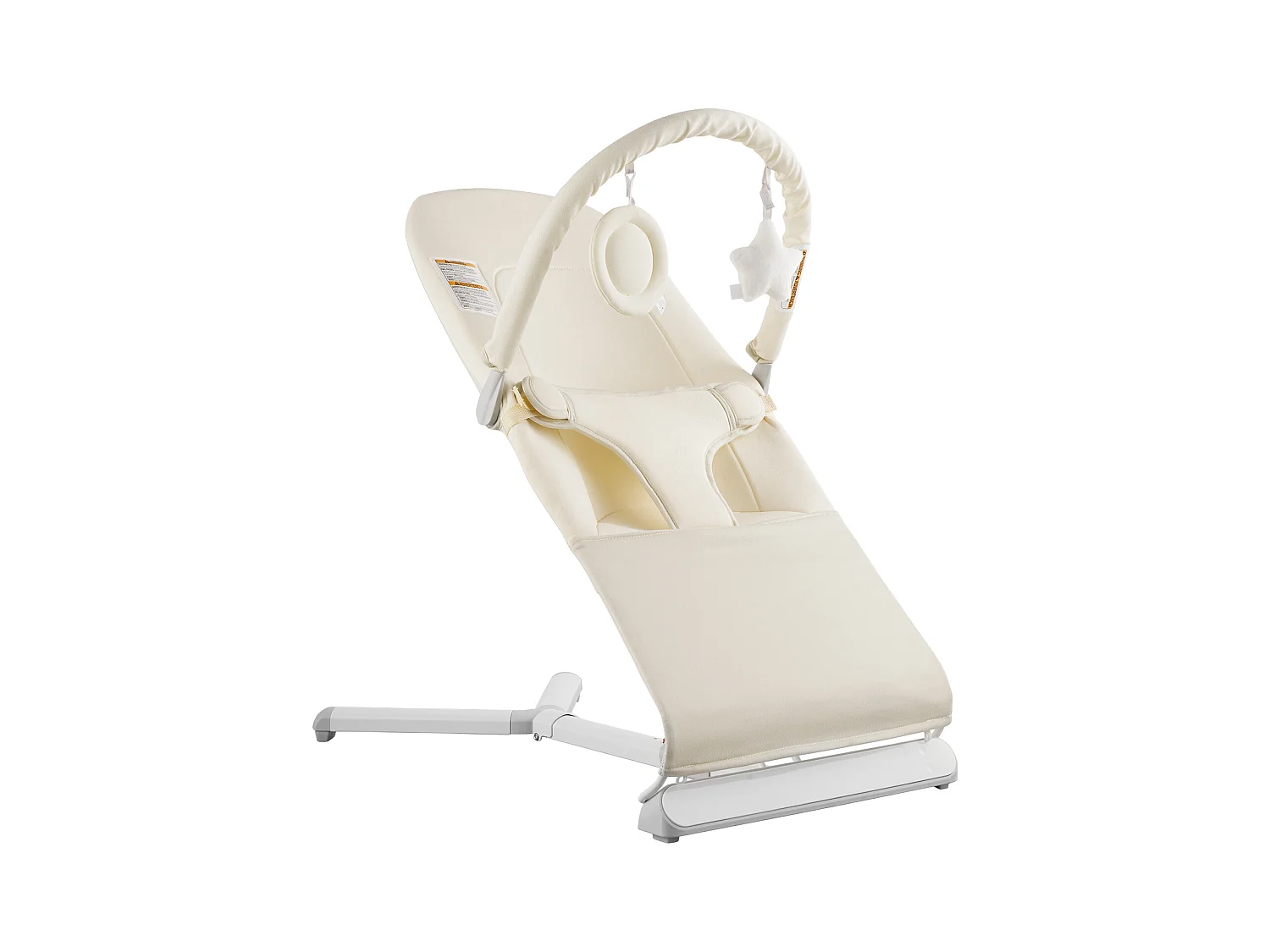 Transat Bébé, SucceBuy Transat Pliant pour Bébé pour Bébés de 0 à 9 Mois avec Barre de Jouets