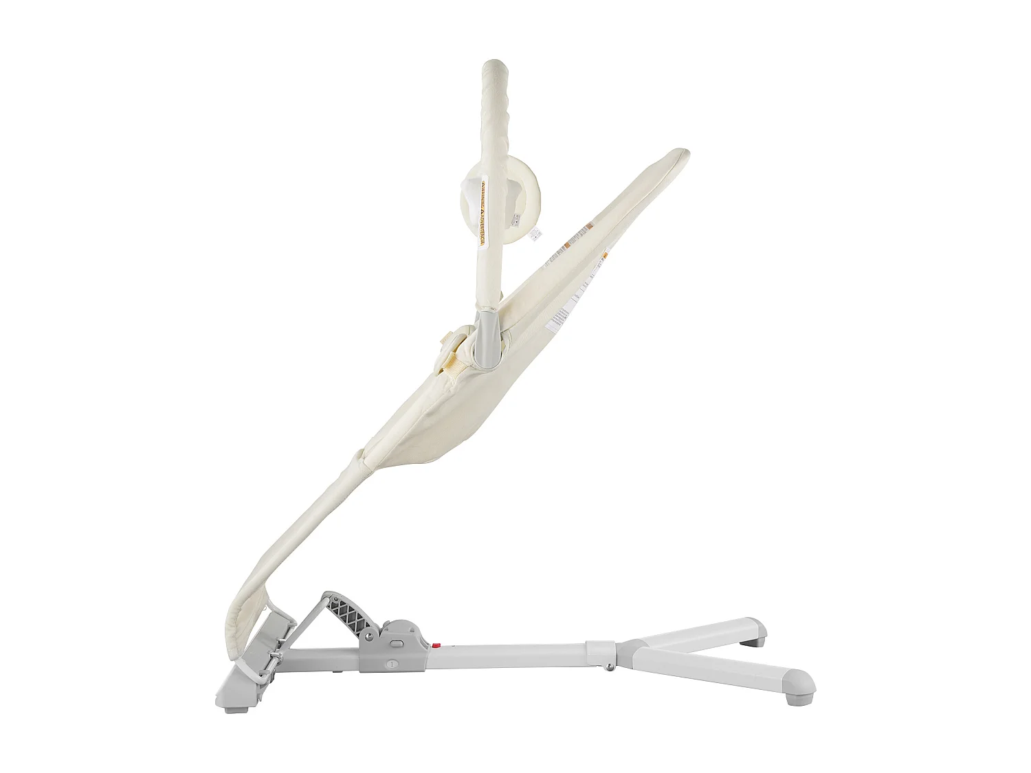 Baby Bouncer, SucceBuy Opvouwbare Baby Bouncer voor Baby's van 0-9 Maanden met Speelstang