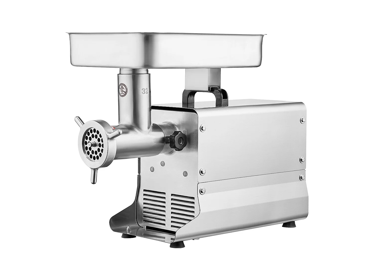 Maszynka do Mięsa SucceBuy Commercial 9.5kg/min, Stal Nierdzewna, Wysoka Wydajność do Kuchni i Firm