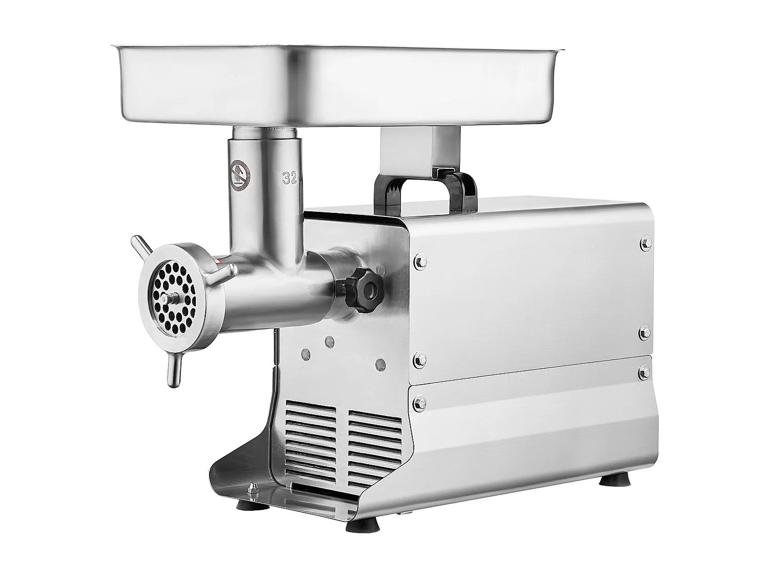 Hachoir à Viande SucceBuy Commercial 9.5kg/min, Acier Inoxydable, Haute Performance pour la Cuisine et les Entreprises