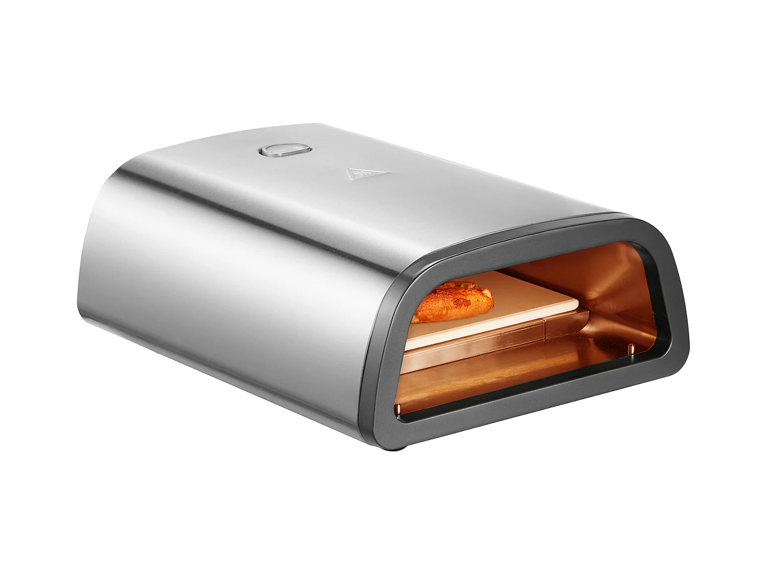 Four à Pizza Électrique SucceBuy - 30cm, Haute Température, Pliable, Acier Inoxydable, Portable pour la Maison et l'Extérieur