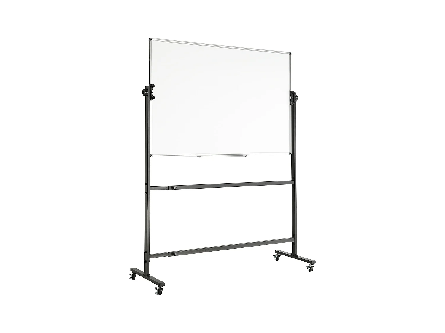 Tableau Blanc Magnetique SucceBuy Tableau Blanc Magnétique Roulant 118.3 x 76.4 cm, Mobile Double Face