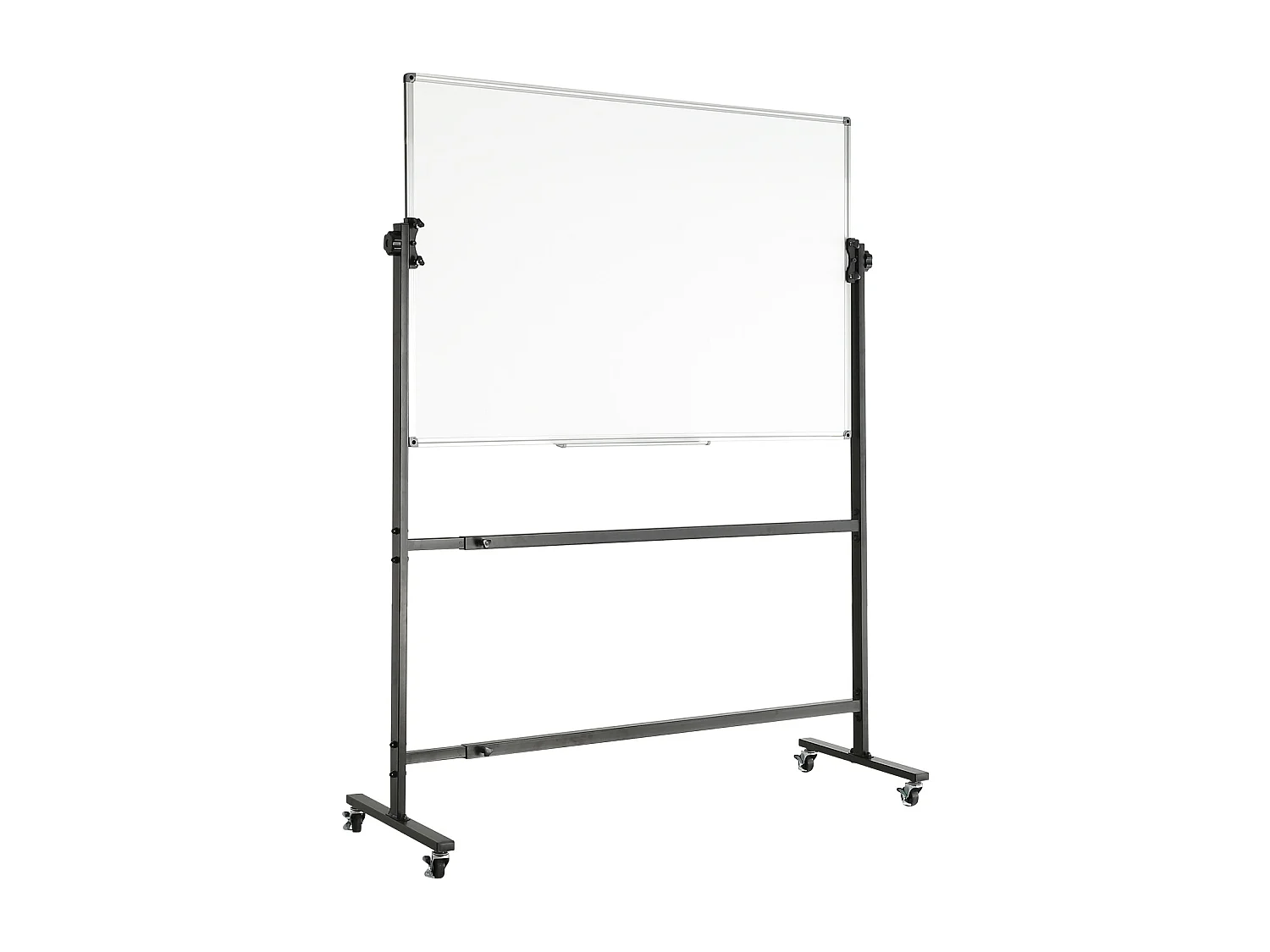 Tableau Blanc Magnetique SucceBuy Tableau Blanc Magnétique Roulant 118.3 x 76.4 cm, Mobile Double Face