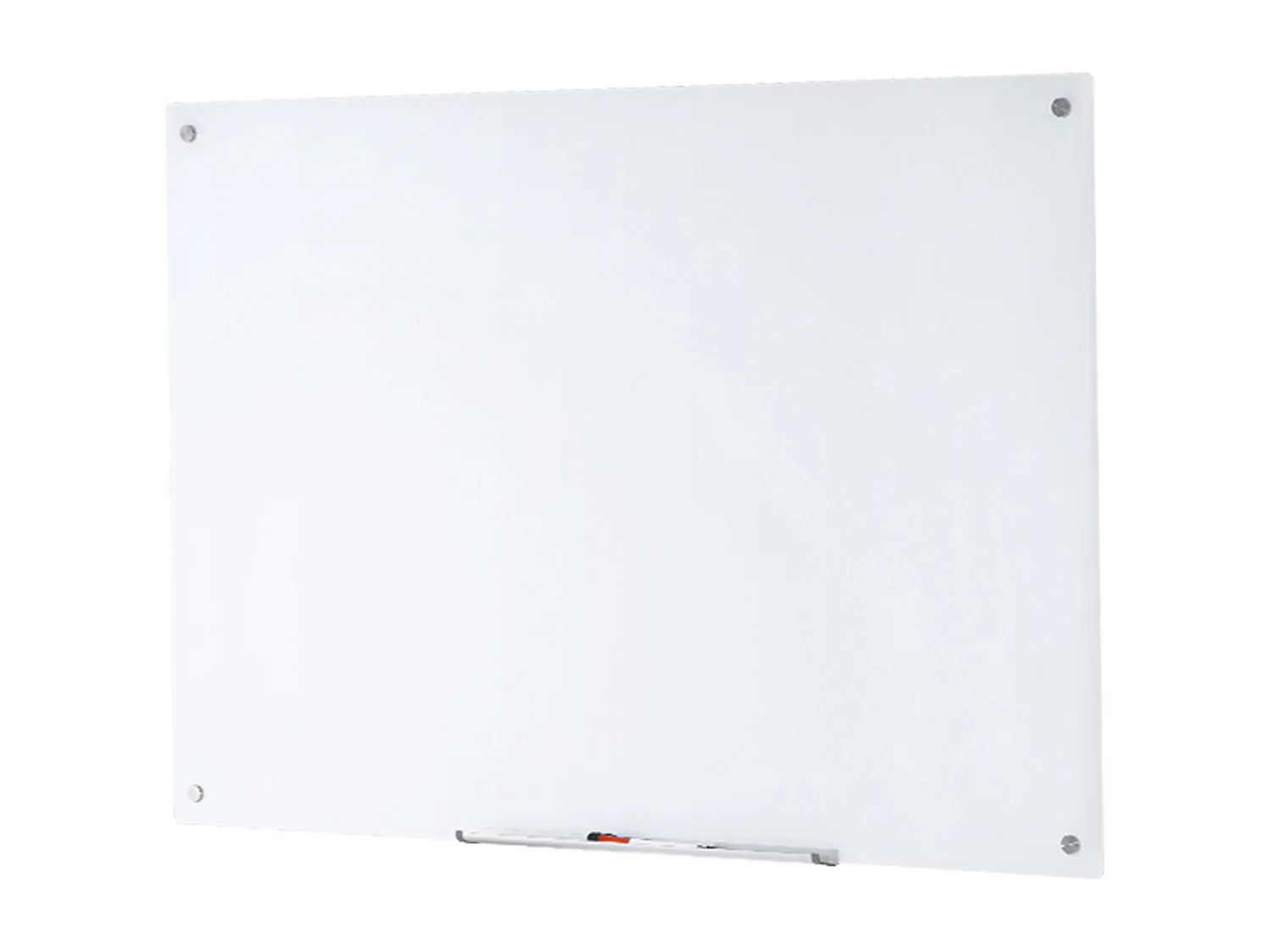 Quadro Branco Magnético em Vidro SucceBuy, 120 x 80cm, Apagar a Seco Sem Moldura