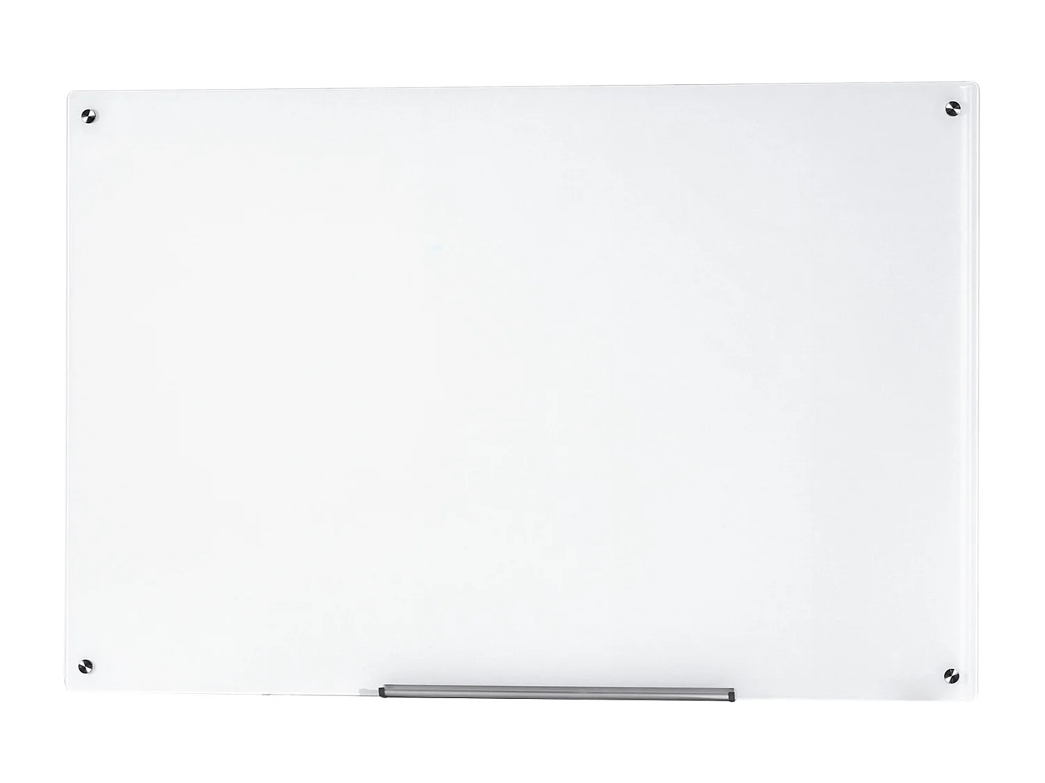Magnetisches Glas-Whiteboard SucceBuy, 120 x 80cm, Trockenabwischbar ohne Rahmen