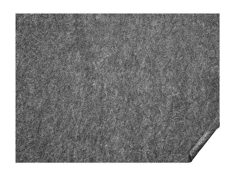 Tapis Antidérapant SucceBuy, 224x306 cm, 6 mm d'Épaisseur, pour Tous les Sols, Couleur Grise