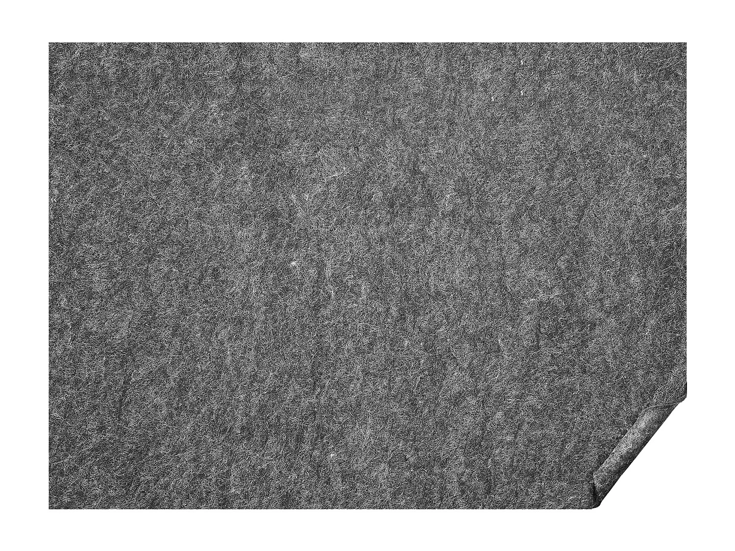 Tapis Antidérapant SucceBuy, 224x306 cm, 6 mm d'Épaisseur, pour Tous les Sols, Couleur Grise