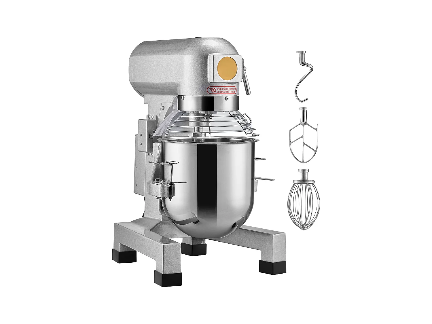 Gewerblicher Lebensmittelmixer SucceBuy, Standmixer, 28,5 L, 1100 W, 3 Geschwindigkeiten, für Restaurant, Bäckerei, Konditorei, Café