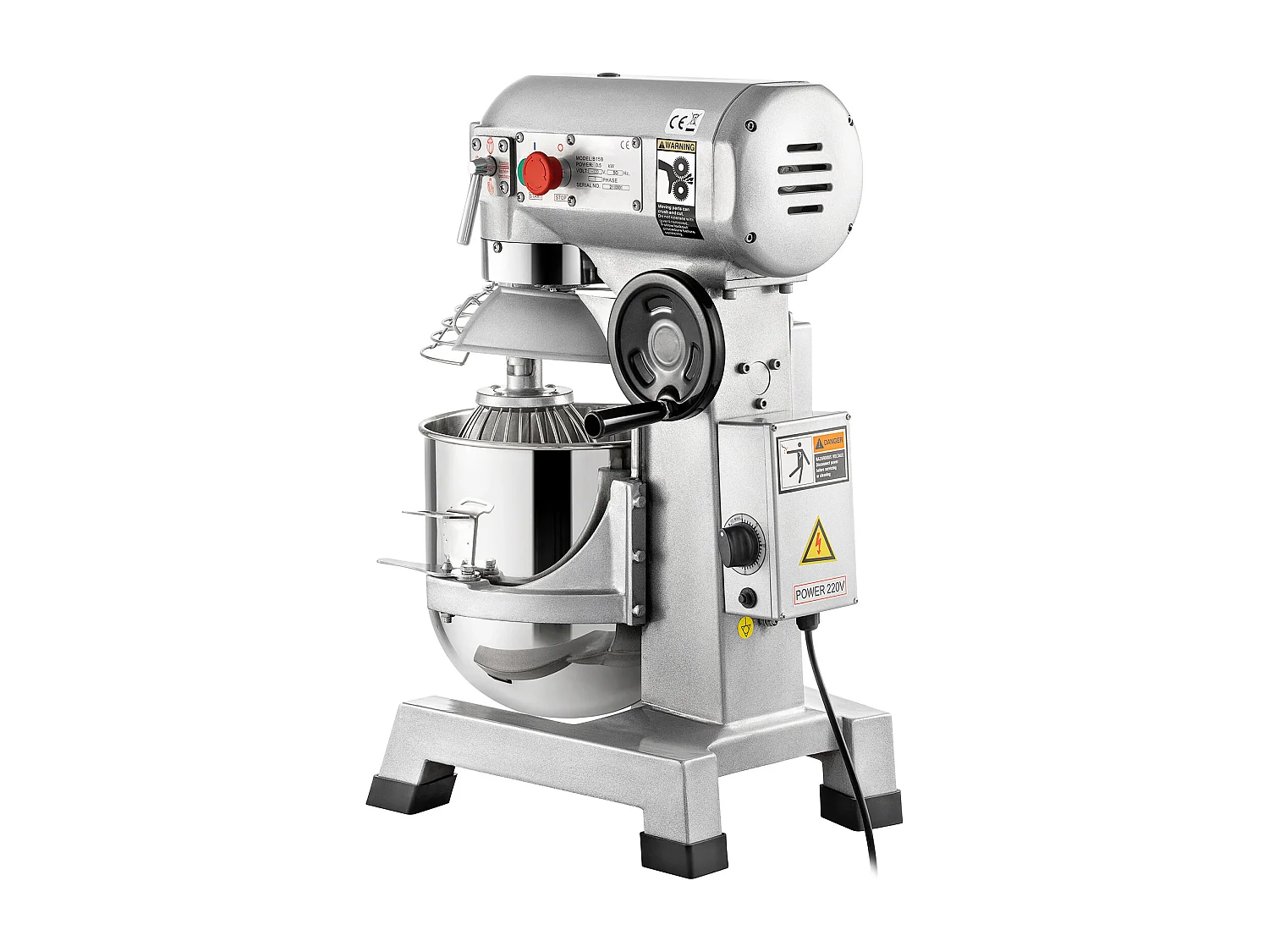Mixer SucceBuy, Standmixer voor Zakelijk Gebruik, 14 L, 500 W, Zakelijk Elektrisch Mixer, met 3 Instelbare Snelheden