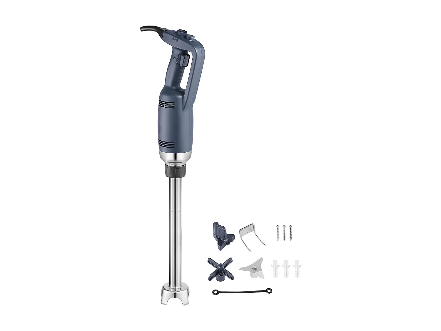 Mixeur Commercial SucceBuy, Mélangeur à Immersion, 350 W, 508 mm, Mélangeur à Main Robuste, avec Lame en Acier Inoxydable