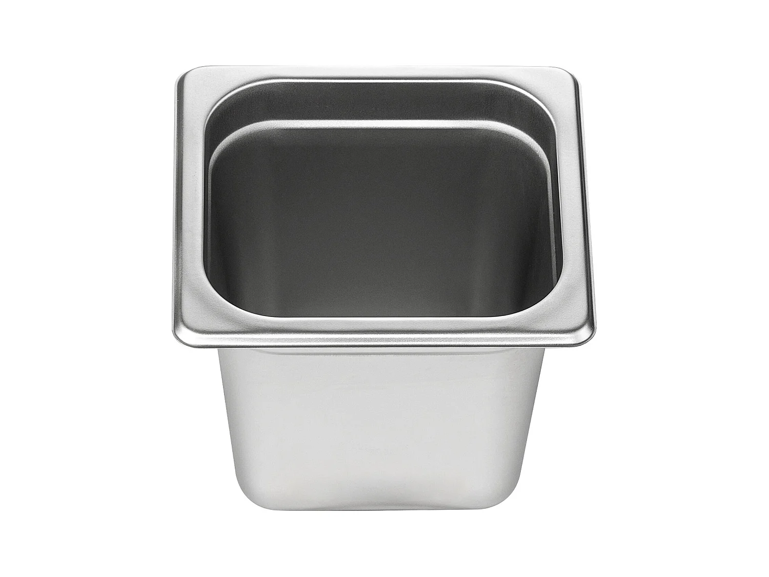 Plat SucceBuy Lot de 6 Casseroles d'Hôtel de Taille 1/6, Casserole Profonde en Acier Inoxydable de 15.24CM pour Table à Vapeur