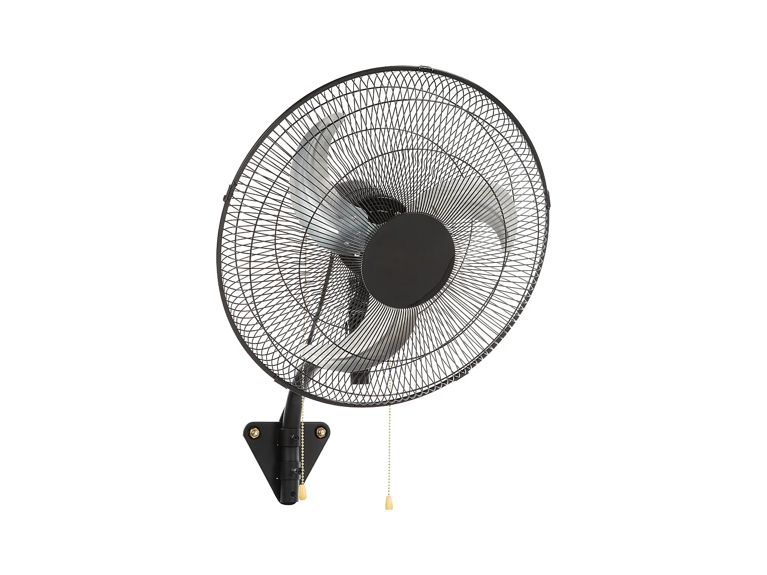 Ventilateur Mural SucceBuy, 44cm, 4000 CFM, 3 Vitesses, Noir, pour Refroidir Entrepôt, Serres, les Ateliers, les Patios et les Sous-Sols