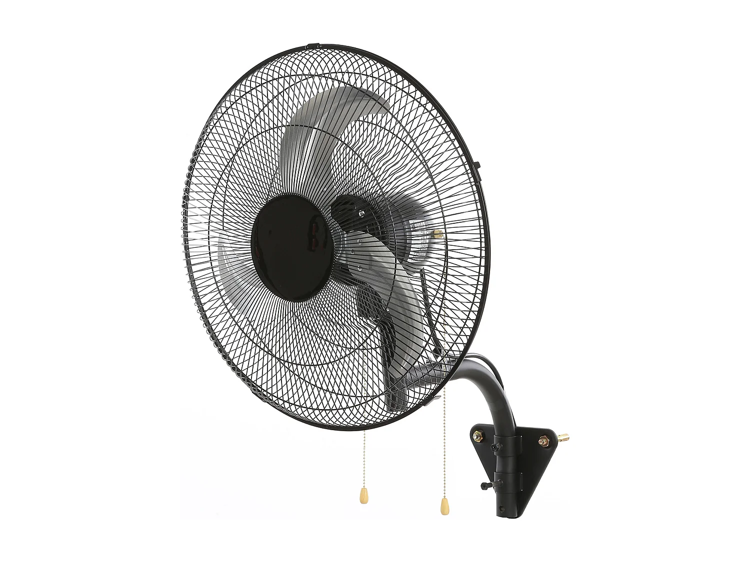 Ventilateur Mural SucceBuy, 44cm, 4000 CFM, 3 Vitesses, Noir, pour Refroidir Entrepôt, Serres, les Ateliers, les Patios et les Sous-Sols