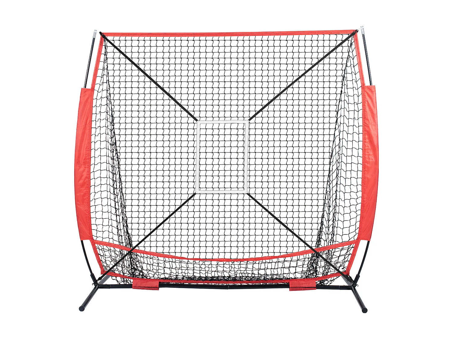 Siatka Treningowa SucceBuy do Baseballu i Softballu 152x152 cm z Akcesoriami do Odbijania i Odbijania do Bicia, Bicia, Łapania