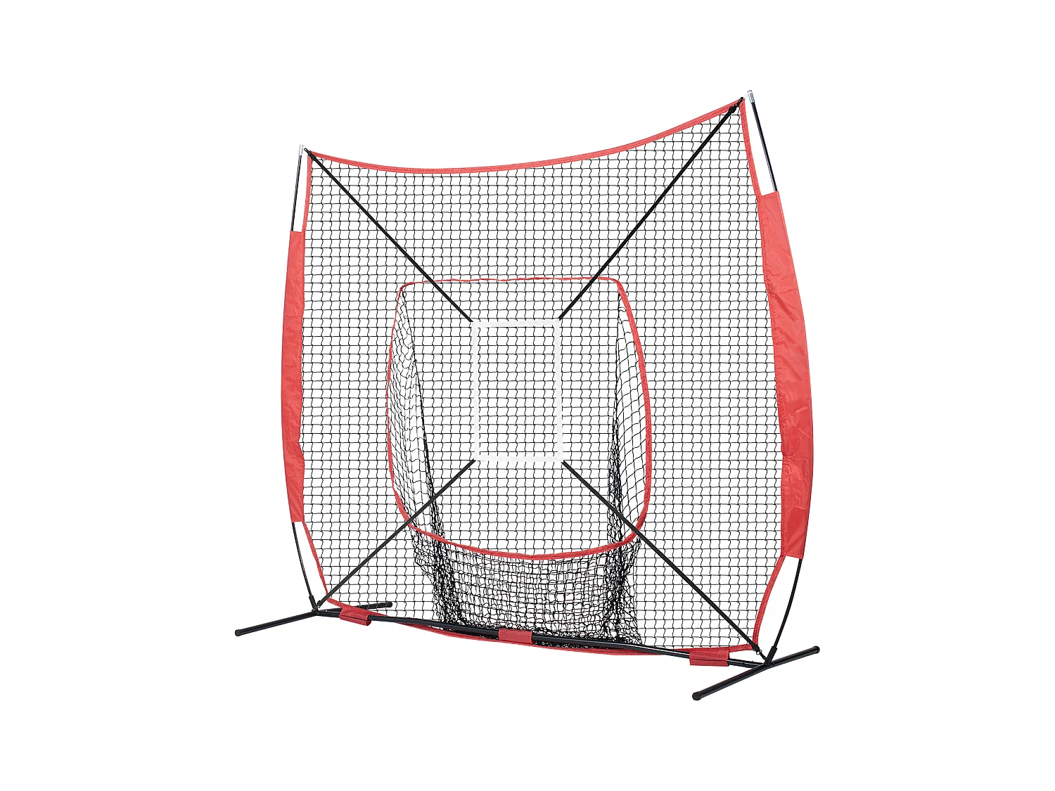 Filet d'Entraînement SucceBuy de Baseball et de Softball 213x213 cm avec Accessoires de Frappe et de Frappe pour Frapper, Frapper, Attraper