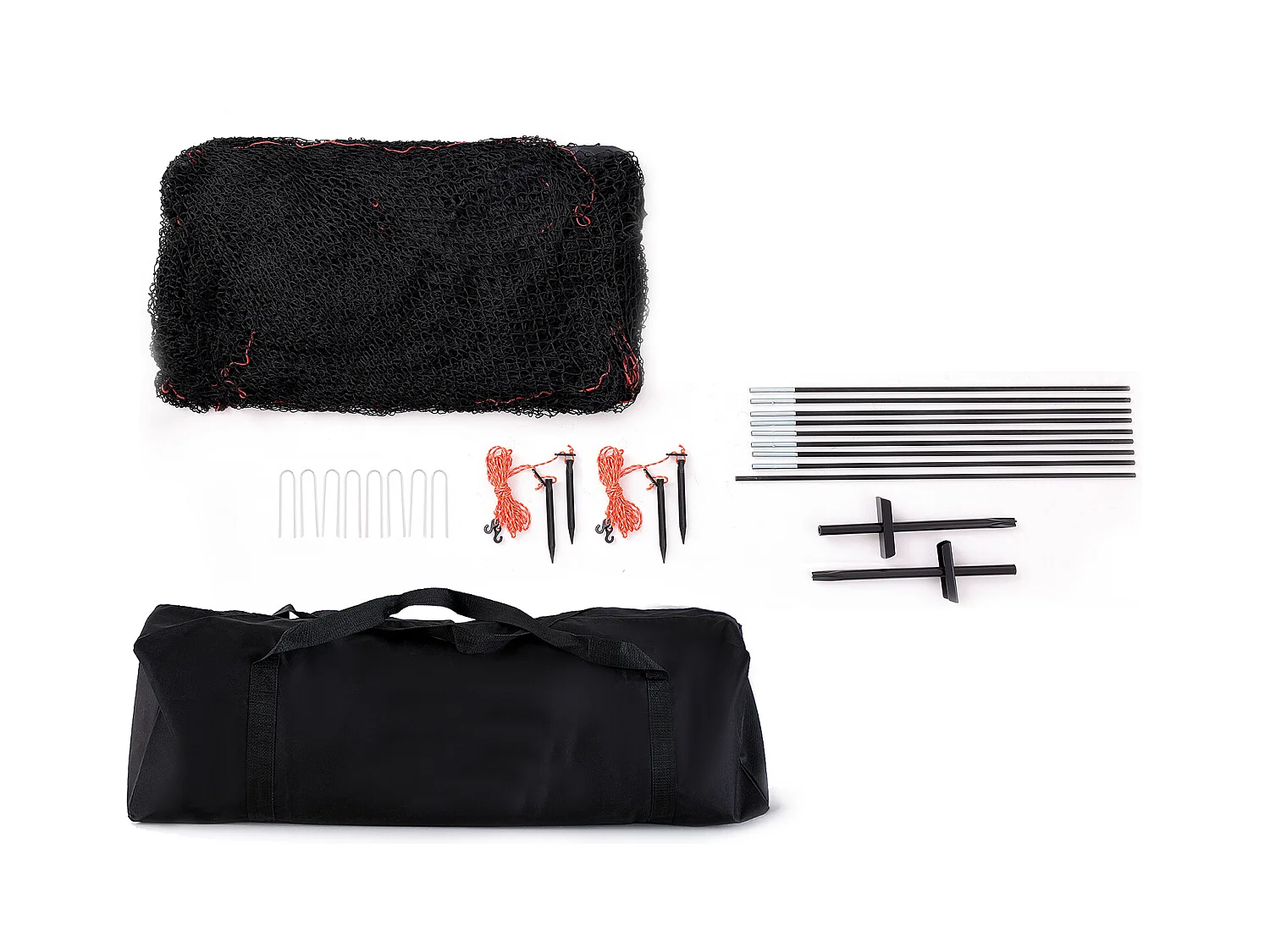 Klatka do Baseballu i Softballu SucceBuy 1006cm, Przenośna Klatka Treningowa z Torbą Transportową, Solidna Zamknięta Klatka do Rzucania dla Treningu