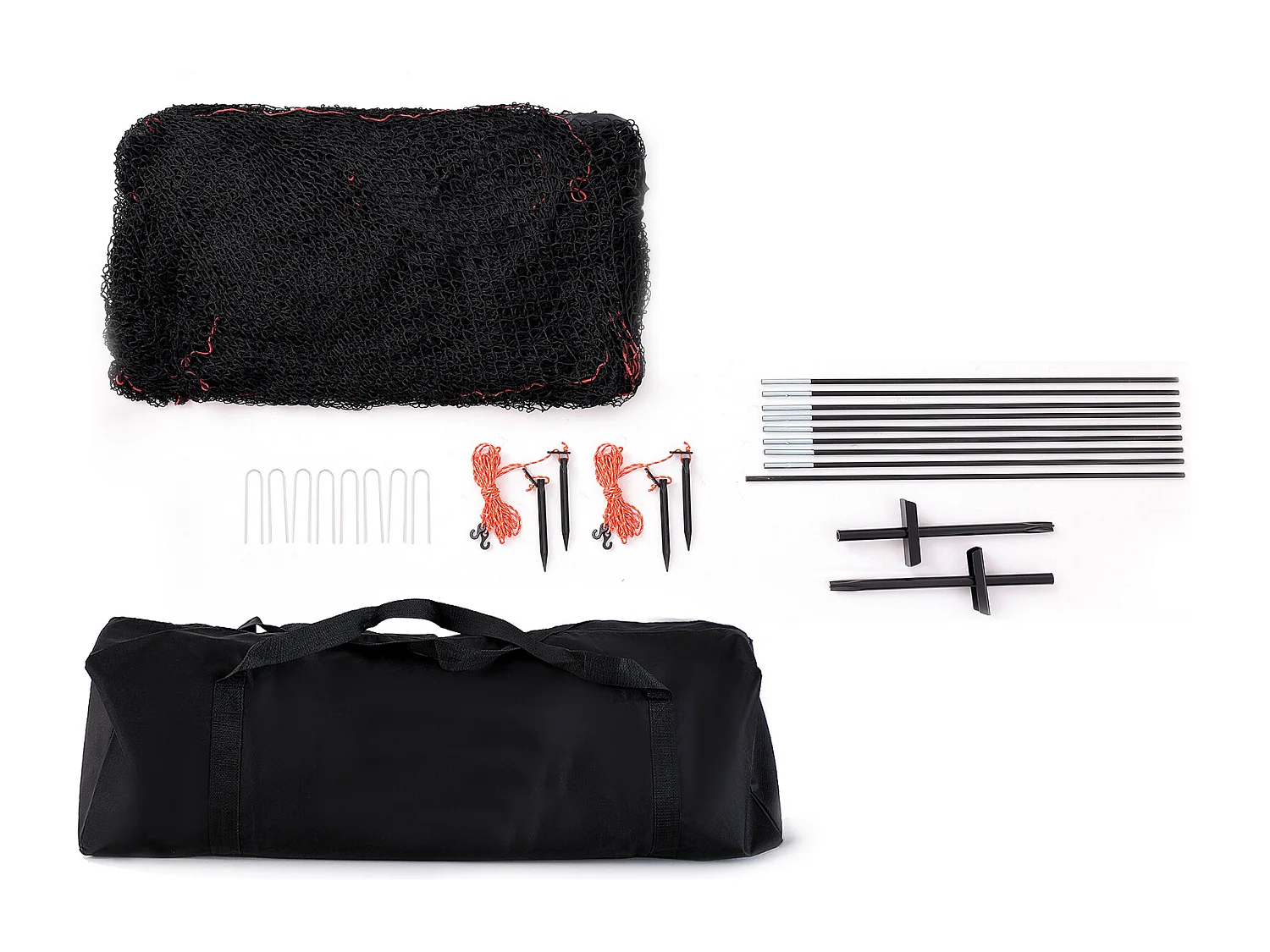 Cage de Baseball et Softball SucceBuy 1006cm, Cage d'Entraînement Portable avec Sac de Transport, Cage de Lancer Fermée Robuste pour l'Entraînement