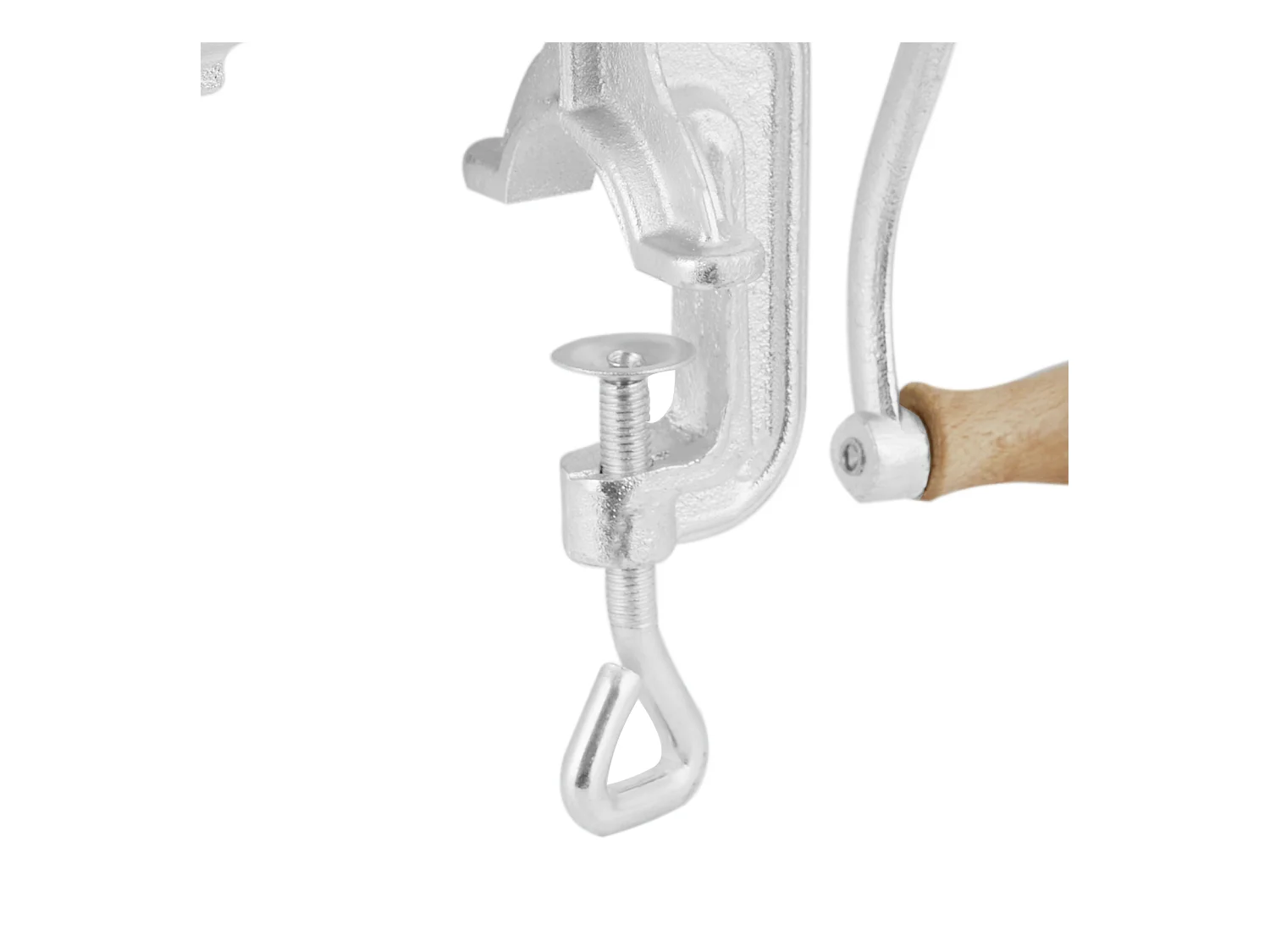 Hachoir à Viande Manuel SucceBuy, en Fonte Robuste avec Pince de Table en Acier