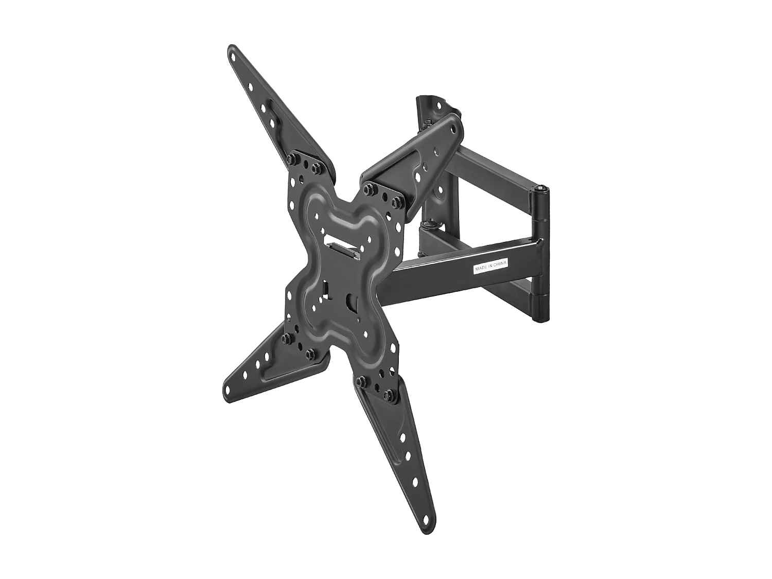 Support Mural TV à Mouvement Complet Articulé SucceBuy, pour Écrans de 66 à 140cm