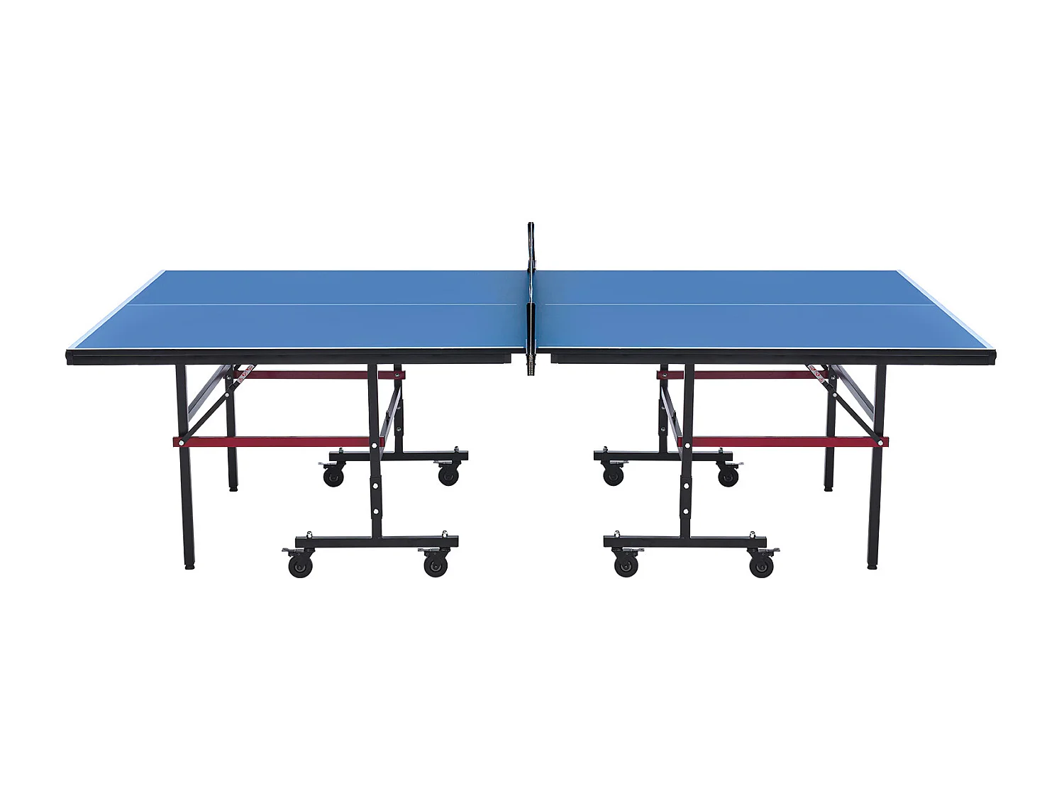 Mesa de Ping-Pong SucceBuy, Tênis de Mesa Profissional, MDF de Interior, Dobrável com Rede de Aperto Rápido, Rodas Bloqueáveis