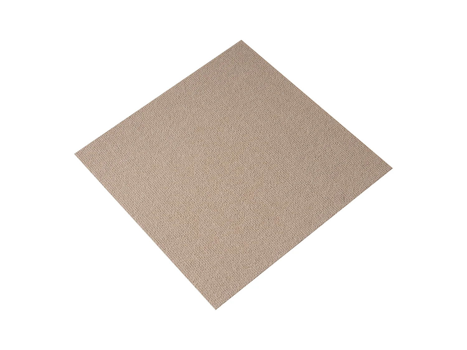 Tapis SucceBuy Dalles de Moquette Lot de 10 dalles de Moquette Autocollantes 45.72 x 45.72cm - Marron Clair