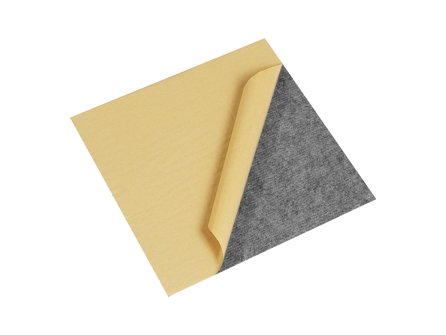 Tapis SucceBuy Dalles de Moquette Lot de 12 dalles de Moquette Autocollantes 30.48 x 30.48cm - Gris clair