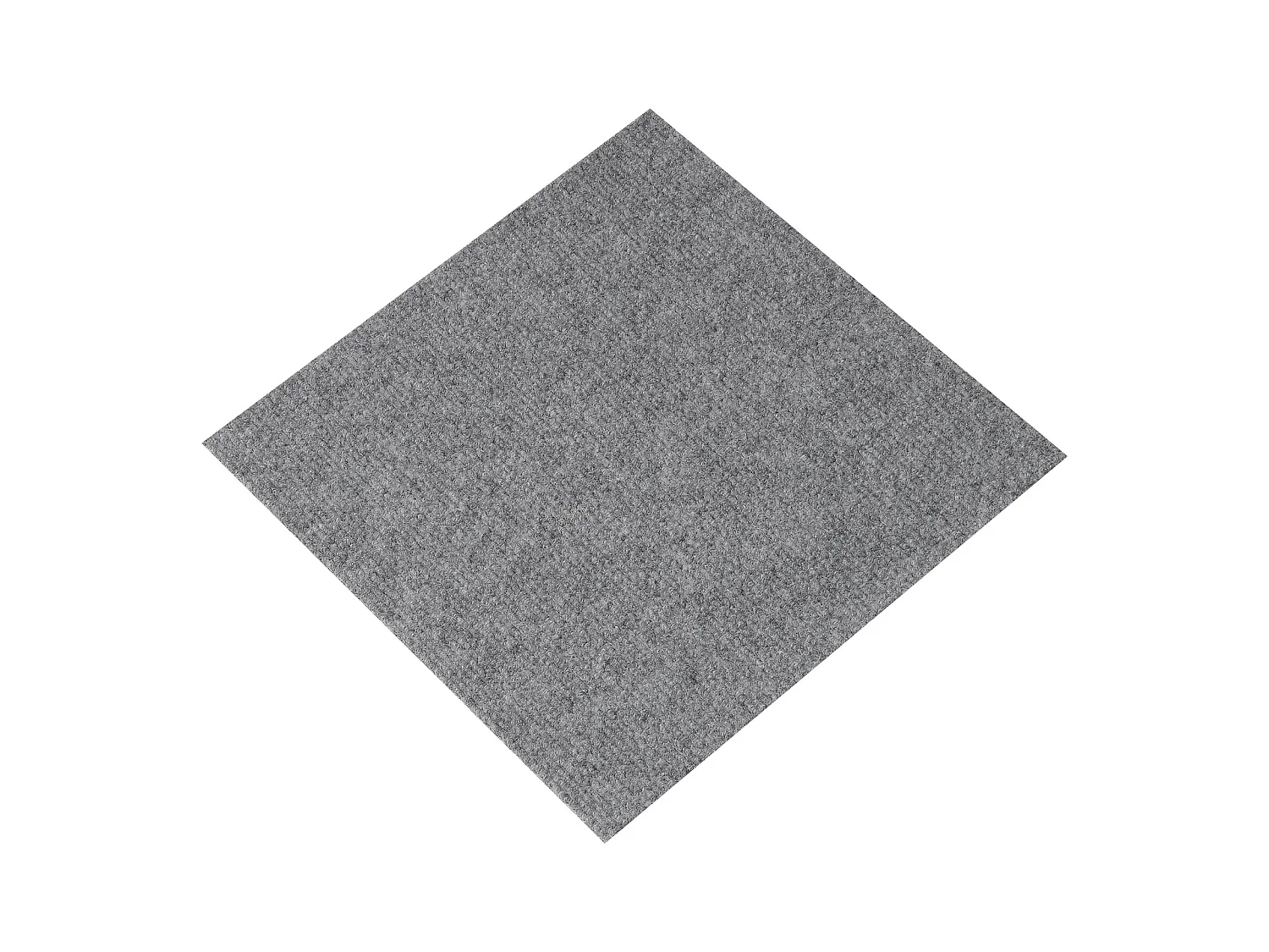 Tapis SucceBuy Dalles de Moquette Lot de 12 dalles de Moquette Autocollantes 30.48 x 30.48cm - Gris clair