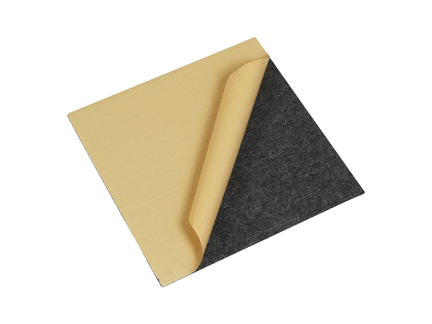 Tapis SucceBuy Dalles de Moquette Autocollantes 30.48 x 30.48cm - Gris Foncé