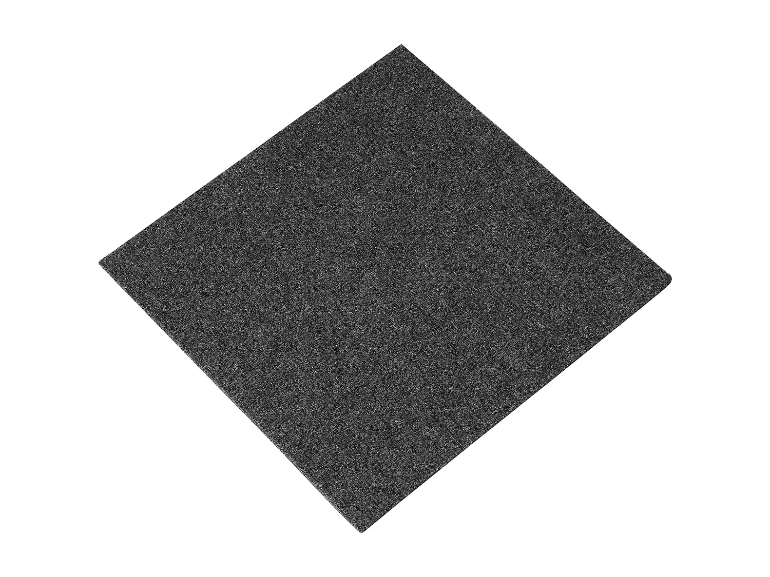 Teppichfliesen Selbstklebend SucceBuy 30,48 x 30,48 cm – Dunkelgrau