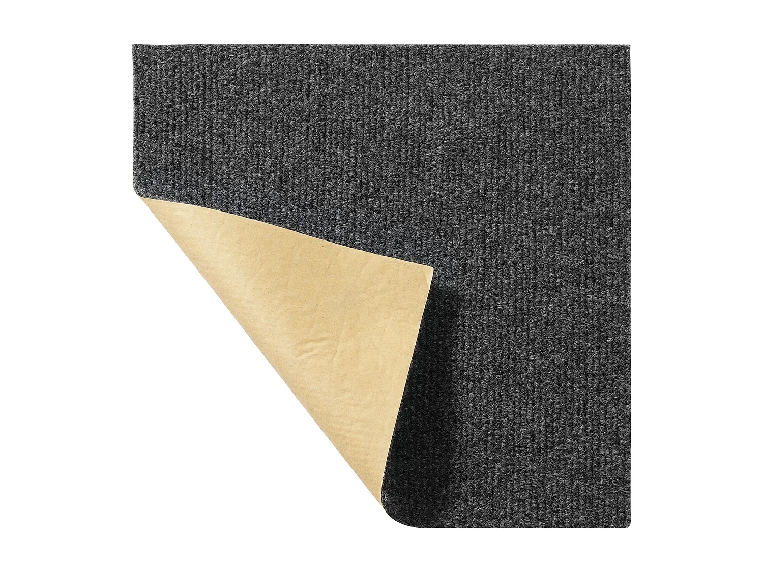 Teppichfliesen Selbstklebend SucceBuy 30,48 x 30,48 cm – Dunkelgrau