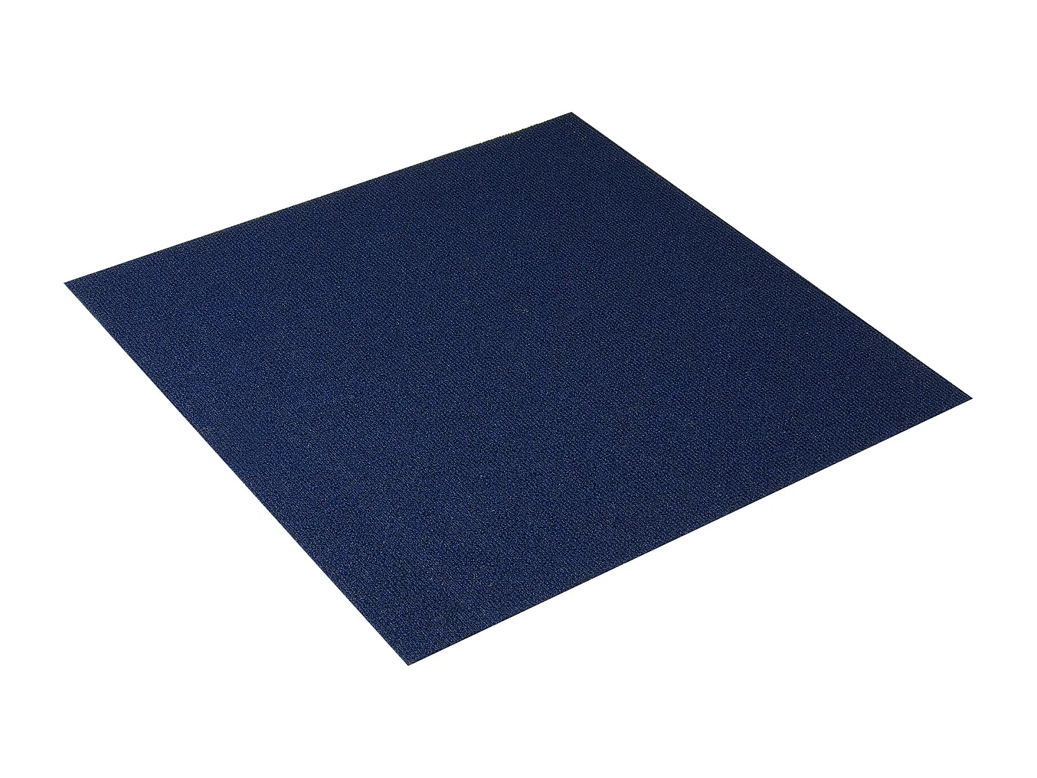 Tapis SucceBuy Dalles de Moquette Lot de 15 dalles de Moquette Autocollantes 60.96 x 60.96cm, Bleu Foncé