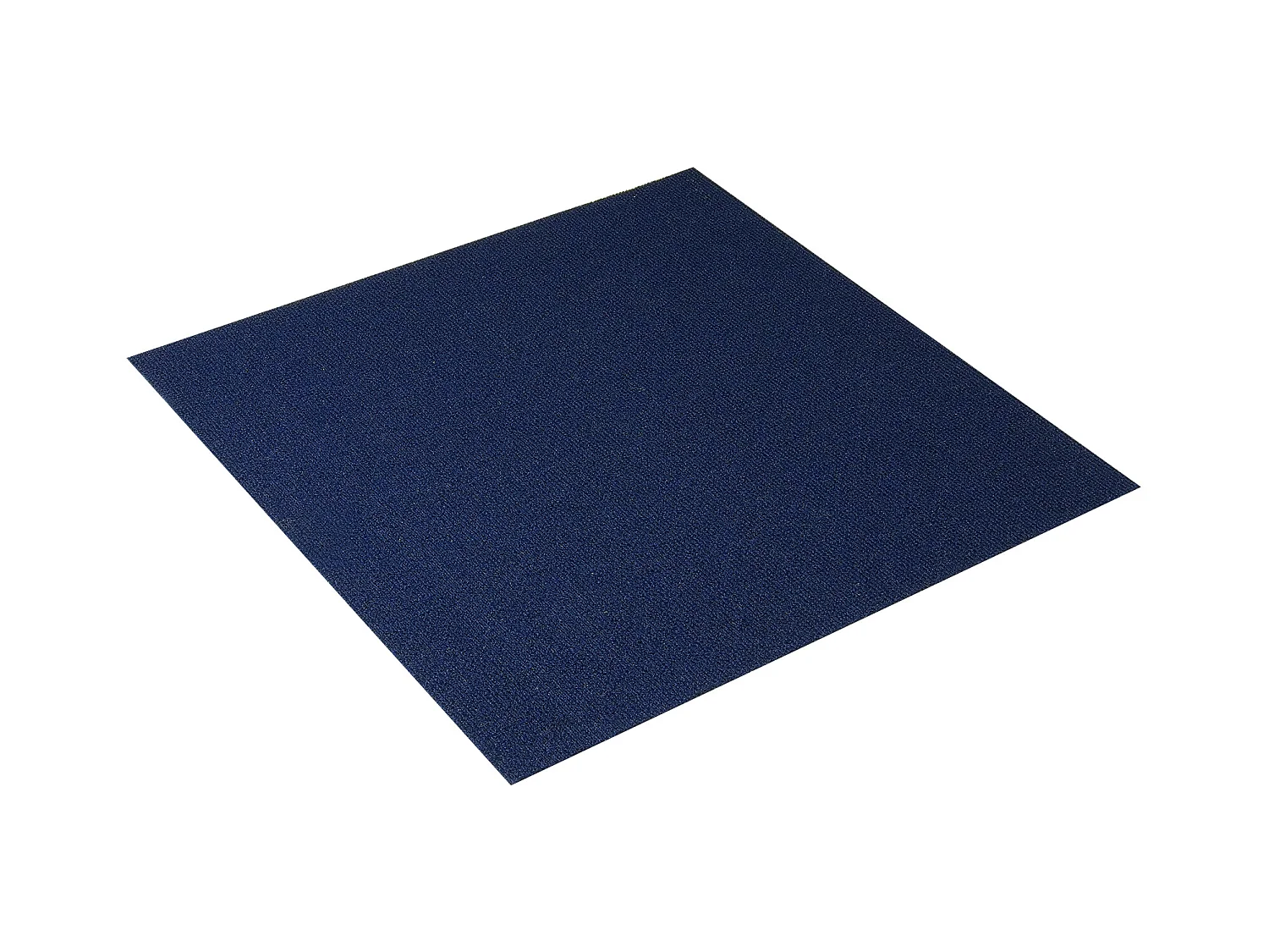 Tapis SucceBuy Dalles de Moquette Lot de 15 dalles de Moquette Autocollantes 60.96 x 60.96cm, Bleu Foncé