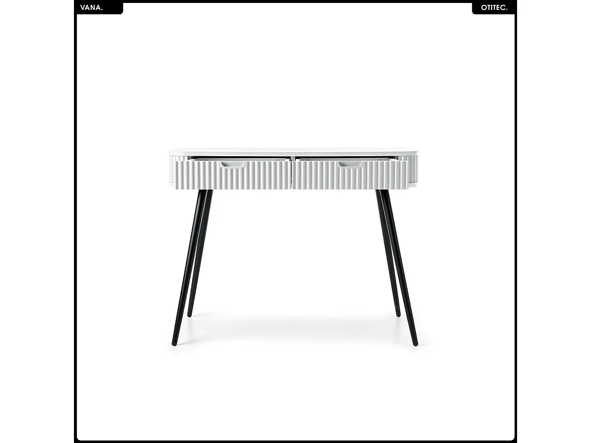 Coiffeuse - L.103 x H.80 x P.49 cm - VANA