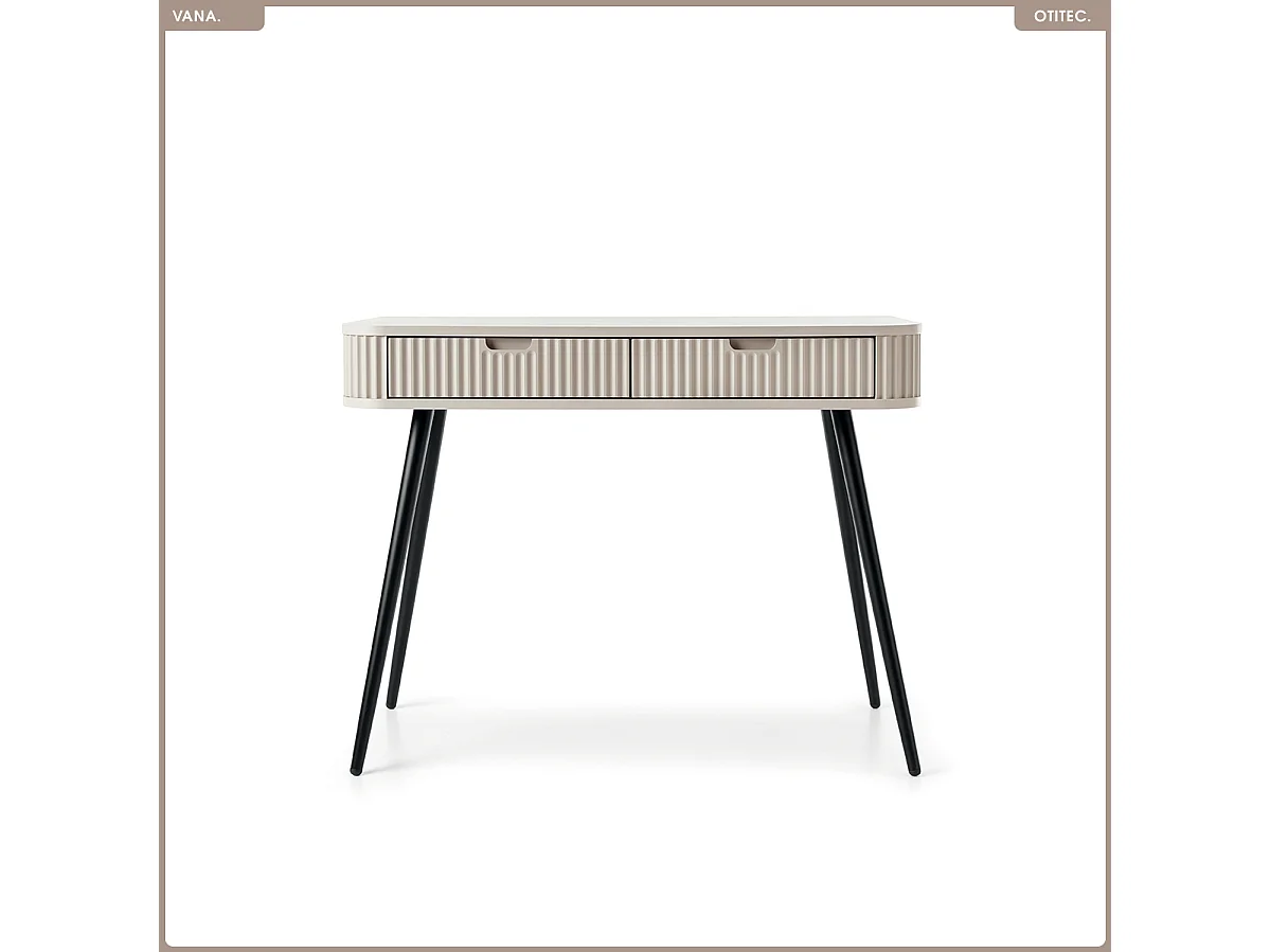 Coiffeuse - L.103 x H.80 x P.49 cm - VANA