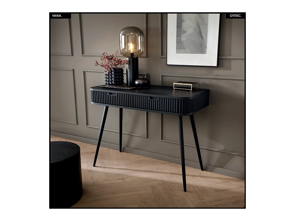 Coiffeuse - L.103 x H.80 x P.49 cm - VANA