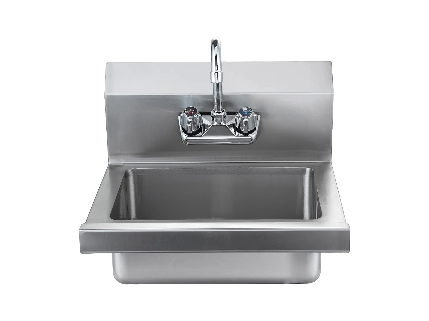 Lava-Loiça de Aço Inoxidável SucceBuy, 43 x 33cm, NSF, Montagem na Parede, Lava-Loiça de Restaurante