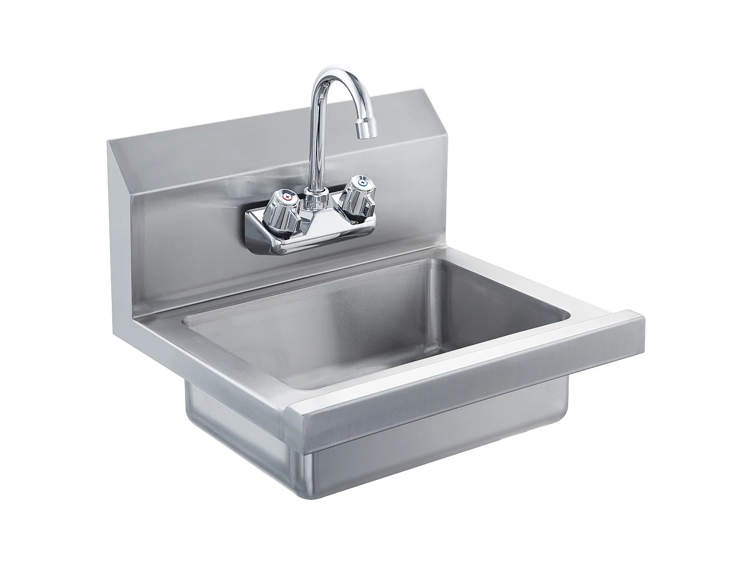 Lava-Loiça de Aço Inoxidável SucceBuy, 43 x 33cm, NSF, Montagem na Parede, Lava-Loiça de Restaurante