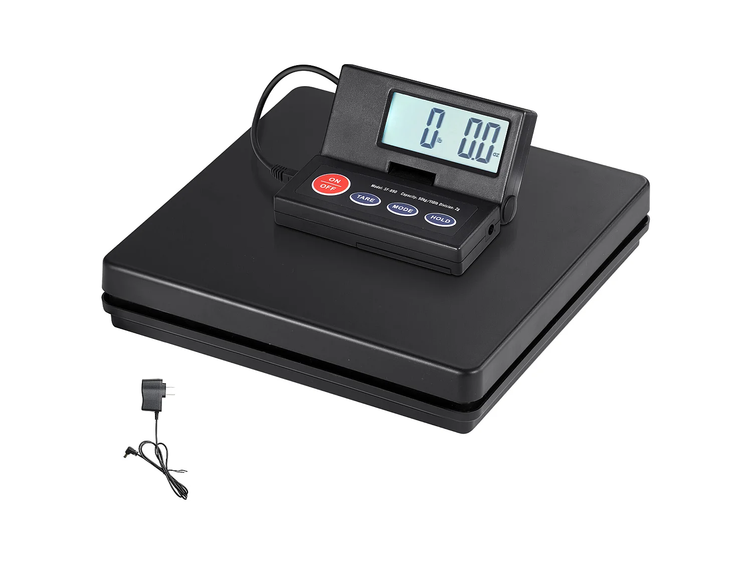 Digitale Versandwaage SucceBuy Digitale Versandwaage mit LCD-Display, 49.89 kg x 1.98 g
