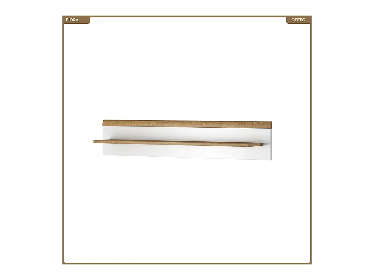 Étagère murale - L.107 x H.20 x P.19 cm - FJORA
