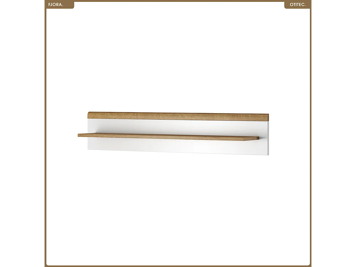 Étagère murale - L.107 x H.20 x P.19 cm - FJORA