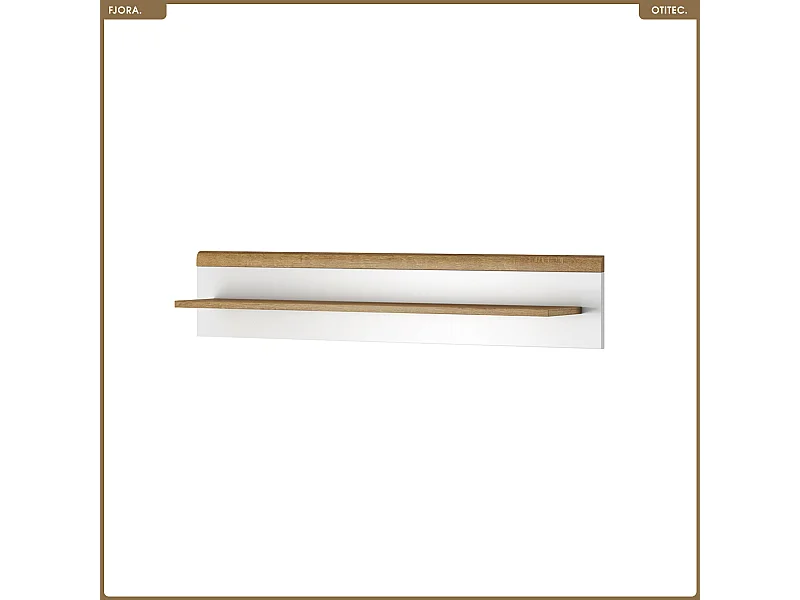 Étagère murale - L.107 x H.20 x P.19 cm - FJORA