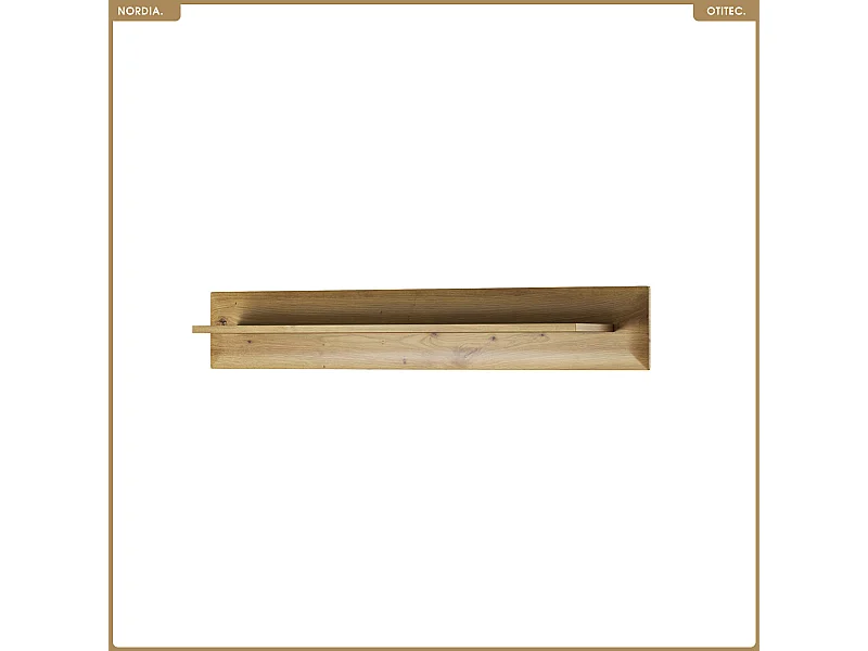 Étagère murale - L.107 x H.17 x P.19 cm - NORDIA