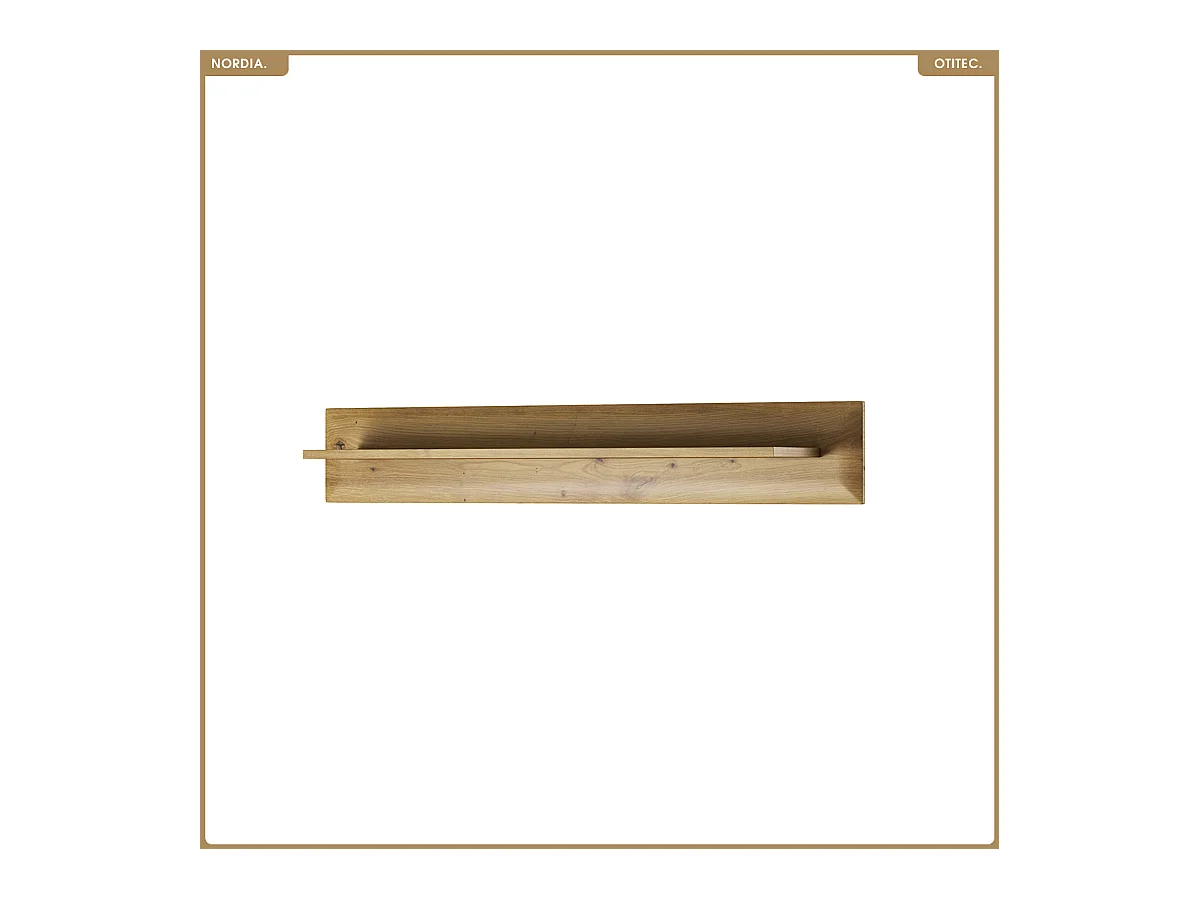 Étagère murale - L.107 x H.17 x P.19 cm - NORDIA