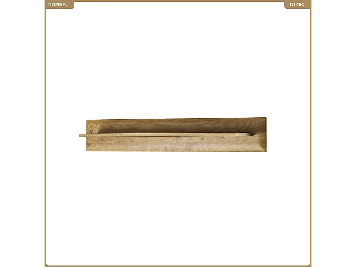 Étagère murale - L.107 x H.17 x P.19 cm - NORDIA