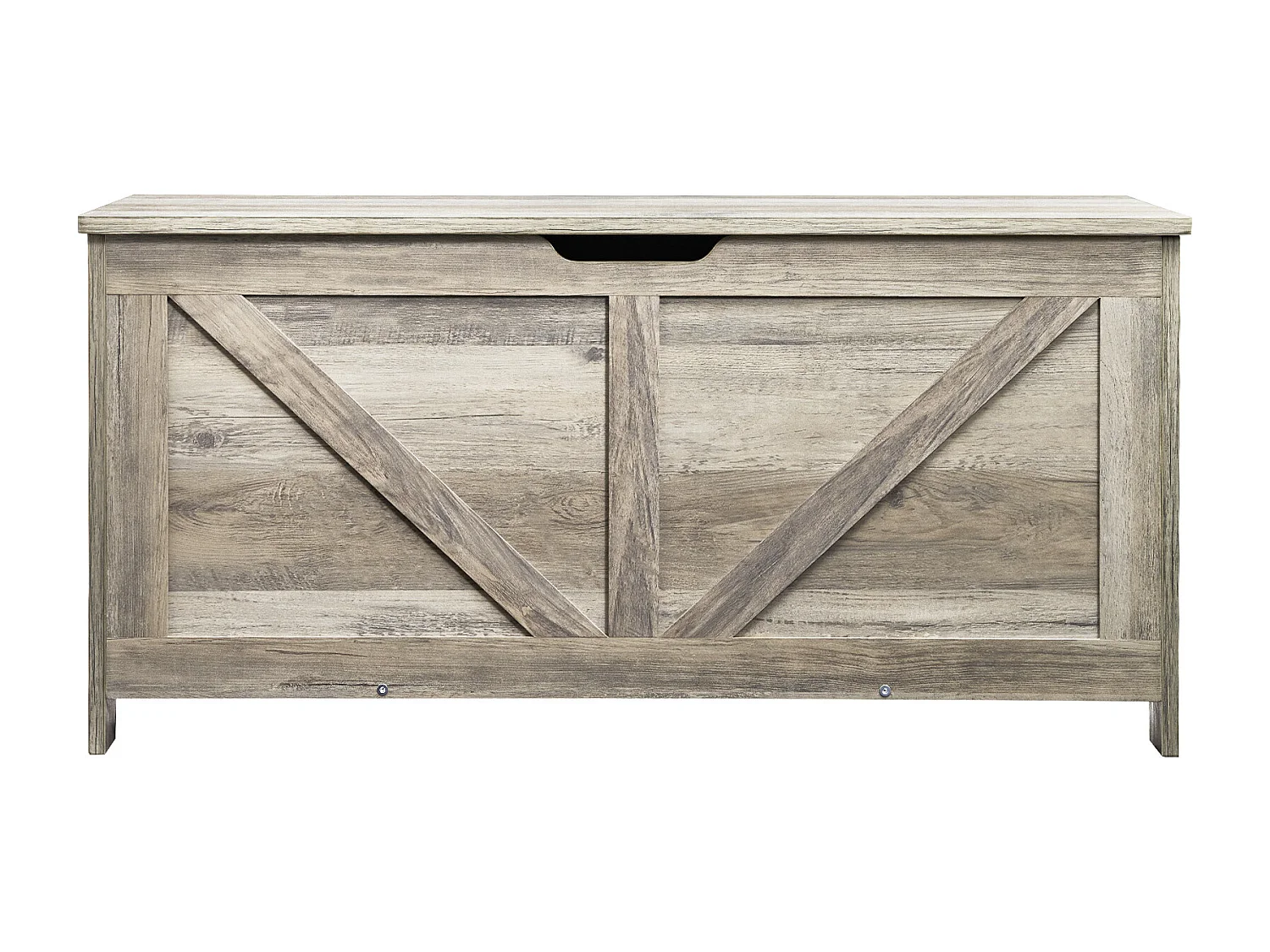Coffre à jouets en Bois, Banc de Rangement pour Jouets pour Enfants Coffre à Jouets  99x39,5x48 cm Gris