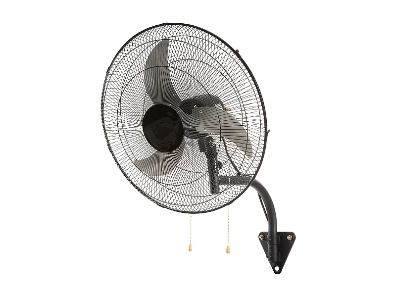 Wandventilator Schwingender SucceBuy, 48cm, 4650 CFM, Schwarz, zum Kühlen von Lagerräumen, Gewächshäusern, Werkstätten, Terrassen und Kellern