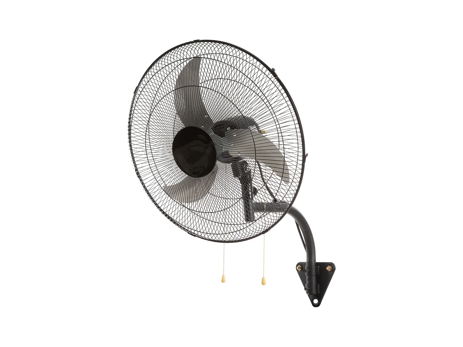 Ventilateur Mural Oscillant SucceBuy, 48cm, 4650 CFM, Noir, pour Refroidir Entrepôt, Serres, les Ateliers, les Patios et les Sous-Sols